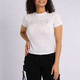 White Fashion Tee