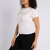 White Fashion Tee