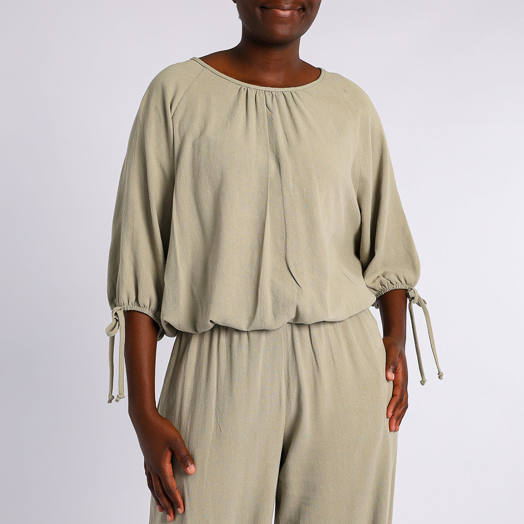 ALORA LADIES SAGE TOP