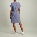 Alora Blue Linen Dress - Fashion Fusion 159.00 Fashion Fusion