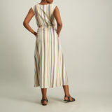 Linen Stripe Dress - Fashion Fusion 349.00 Fashion Fusion