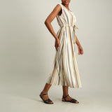 Linen Stripe Dress - Fashion Fusion 349.00 Fashion Fusion