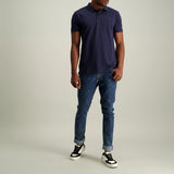 Denim Jeans With Rip And Repair Detail. - Fashion Fusion 179.00 Fashion Fusion