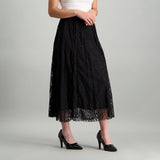 LACE PLEATED SKIRT - Fashion Fusion 179.99 Fashion Fusion
