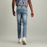 LIGHT WASH TAPE DETAIL JEANS - Fashion Fusion 369.00 Fashion Fusion