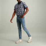 LIGHT WASH TAPE DETAIL JEANS - Fashion Fusion 369.00 Fashion Fusion